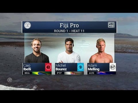 2016 Fiji Pro: Round One, Heat 11 Video