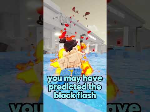 The new yuji black flash is so cool!!!