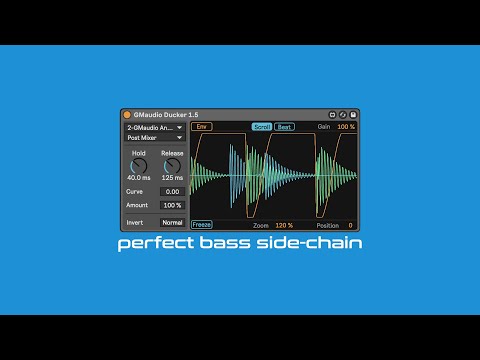 GMaudio Ducker 1.5 - Max For Live Device Walkthrough