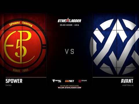 [EN] Avant Gaming vs 5Power Gaming | Map 1 - Overpass | Asia Minor – StarLadder Major 2019