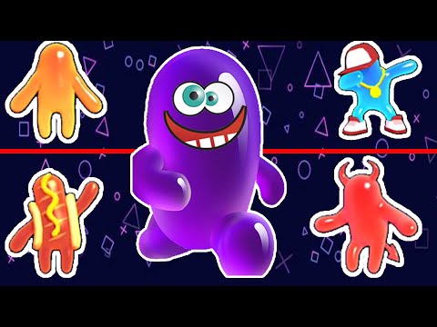 Join Blob Clash 3D Game All Level New Update Power - Level 375 - 377 - Sausage blobs