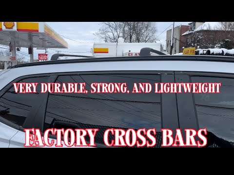 2023 Honda CRV Factory Roof Rack / Cross Bars Installation and Review