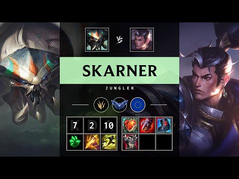 Skarner Jungle vs Xin Zhao - EUW Diamond Patch 25.20