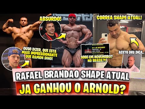 BRANDAO SHAPE ATUAL! BUGOU EDUARDO CORREA! CORREA COMPETINDO VOLTA EM NOVEMBRO! GRINGO SOBRE HORSE!