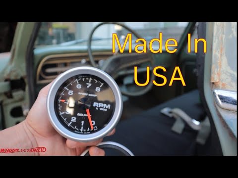 Rev Up Your Ride: Installing an Auto Meter Tachometer!