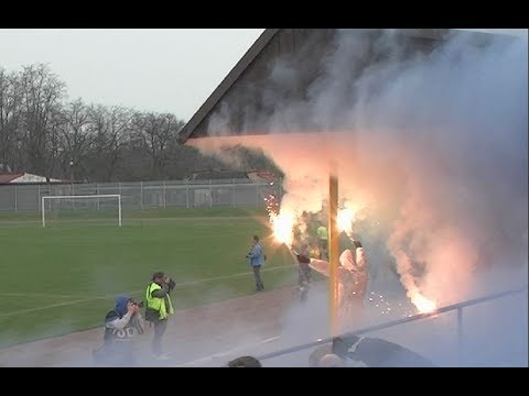KIBICE na meczu UNIA Oświęcim - BESKID Andrychów (4 Liga)