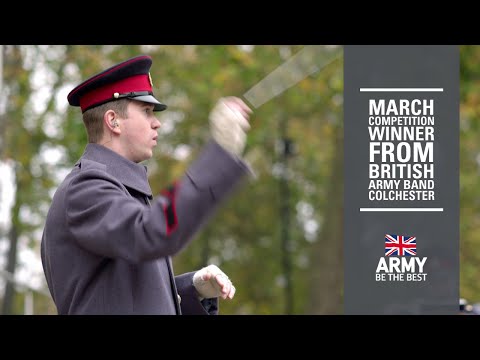 March Competition Winner ABF | British Army Band Colchester | British Army Music