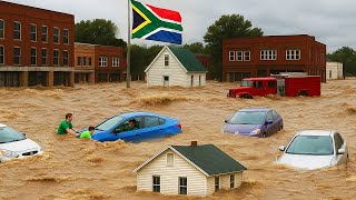 Hours Ago in South Africa ! 🌊 Massive Flooding Turns Streets into Rivers, Towns Submerged in Mthatha
