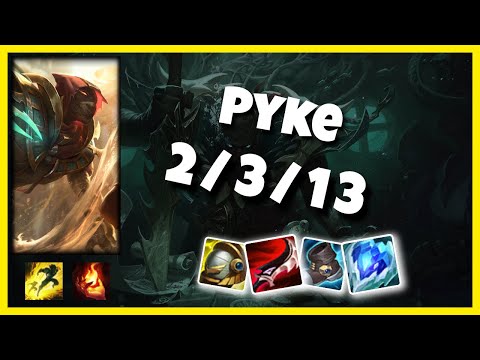 Pyke 10.25 Gameplay Challenger Replay S11 Support (2/3/13) - NA