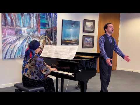 Stars of the Albion judges: Sipan Olah (tenor) UK/Armenia and Evgenia Terentieva (UK / Russia)