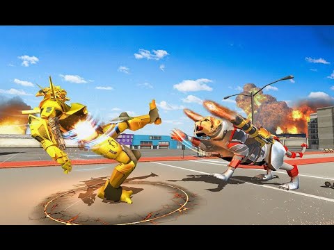 Cheetah Robot Car Transformation Part-3 | City Rescue Formula Car Robot Android GamePlay