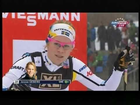 2013/14 fondo 10 km tl donne Lahti - Bjoergen, Kalla, Johaug