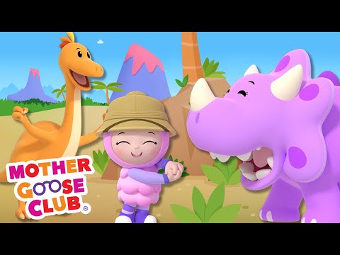 Dinosaur Stomp | Mother Goose Club Nursery Rhymes