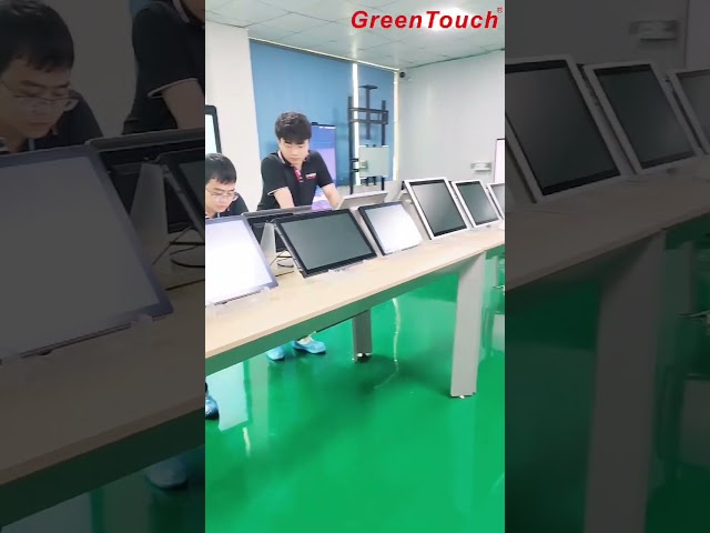 Vídeo relacionado con GreenTouch Monitor Industrial 15,6 Pulgadas con Pantalla táctil integrada de Alta resolución, Panel Frontal IP65 y Carcasa metálica Resistente (1920 x 1080)