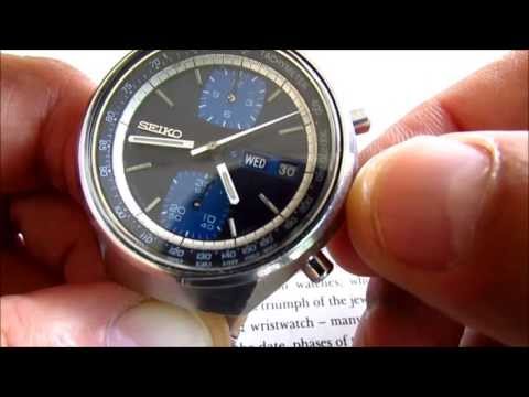 Seiko 6138 Chronograph Automatic vintage wrist watch