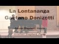 La Lontananza, Gaetano Donizetti