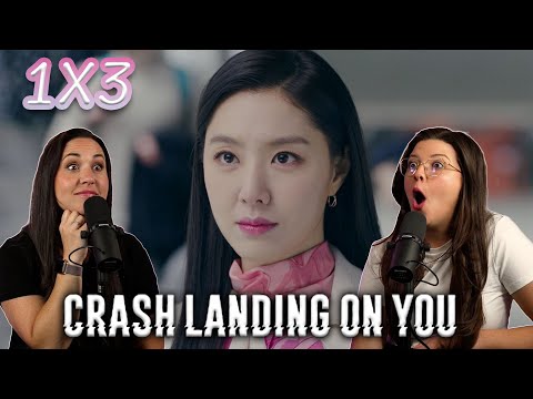 Our 1st K-Drama! - Well, now this is getting too complicated 😕 | Crash Landing on You Ep 3 Reaction