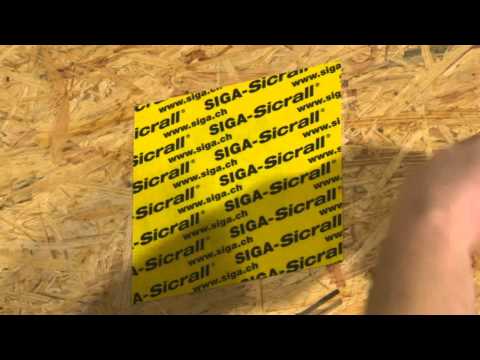 SIGA Sicrall 170 - Einblasloch luftdicht überkleben