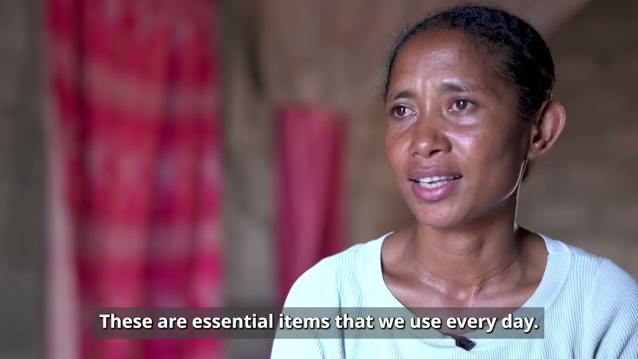 Hygiene kits distribution in Timor-Leste