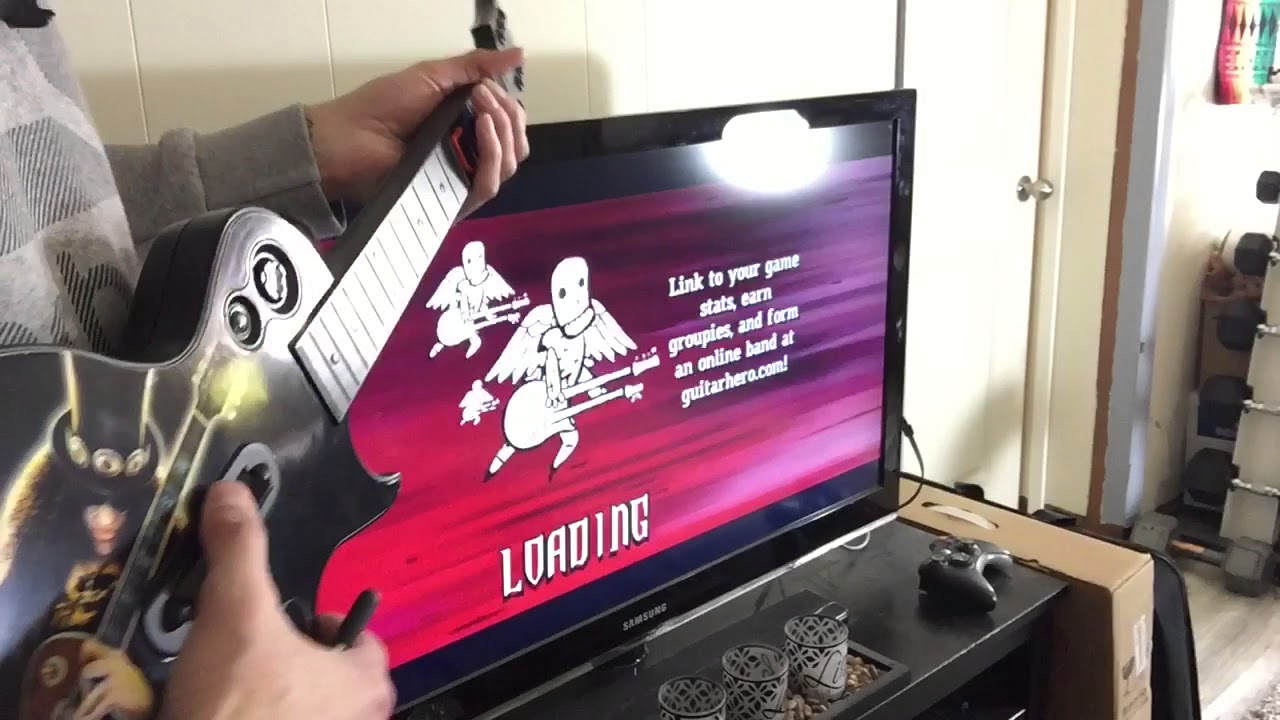 Guitar Hero Wireless Controller Test Demo