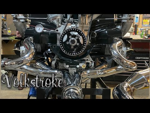 Hot 2276 VW engine first start up 214HP