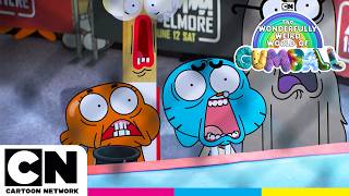 Jaw-Dropping Fight (Quite Short, Though) | The Amazing World of Gumball | Cartoon Network UK