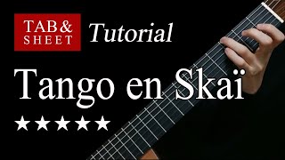 Tango en Skay¯ - Guitar Lesson + TAB