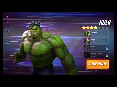 [*/\*] Marvel Strike Force - Unlocking Hero HULK