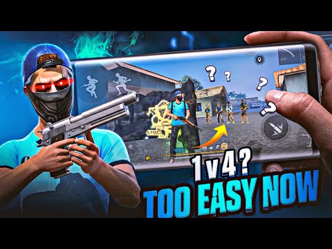 1 V 4 ❓ TOO EASY NOW 🥶 | DEADLY STRATEGY 💀🔥 | HOW TO CLUTCH 1V4 😱 | STRATEGY + MINDSET 🧠💪 I CLOUDYY