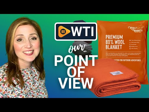 Woolly Mammoth Merino Wool Blanket - Large 66"" x 90 - WTI product video review