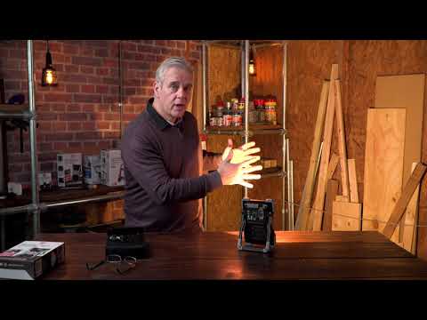 Šviestuvas Brennenstuhl RUFUS 1500 MA; LED; 15 W/3,7 V; 1x5Ah akum. video