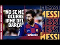 LEO MESSI: "Quiero ganar otra Champions en el Barça" | ENTREVISTA
