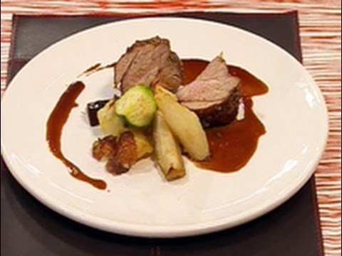 Gourmand, Martín Molteni - Bondiola en miel de especias con vegetales rostizados