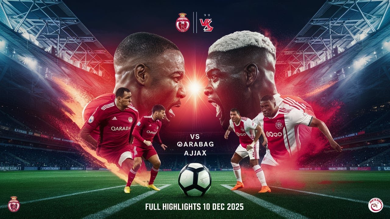 Watch Qarabag vs Ajax Highlights