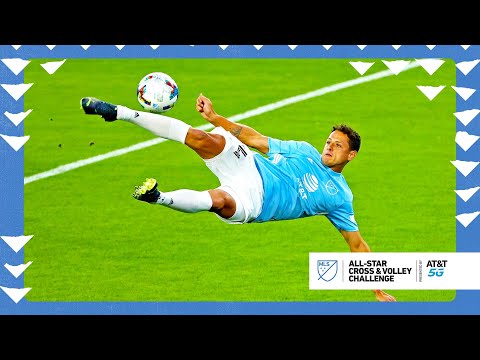 Chicharito Dazzles in Cross & Volley Challenge presented by AT&T 5G