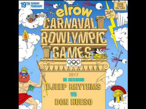 Djeep Rhythms b2b Don Hueso Elrow 19F Carnaval 2017 P2 Electro Swing House Music Techno Disco Balkan
