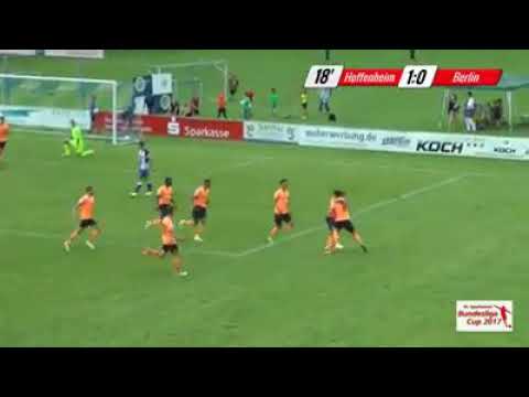 Stefano Russo goal vs Hertha - TSG Hoffenheim u19