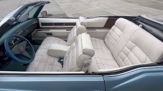 1976 Cadillac Eldorado Convertible Interior