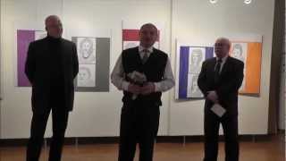 preview picture of video 'Gostynin | Styczeń 2013 | Wystawa Twarze Aleksander Tymiński'