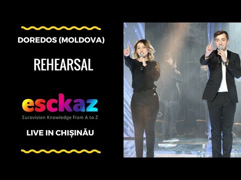 ESCKAZ in Chișinău: DoReDos - My Lucky Day (rehearsal)