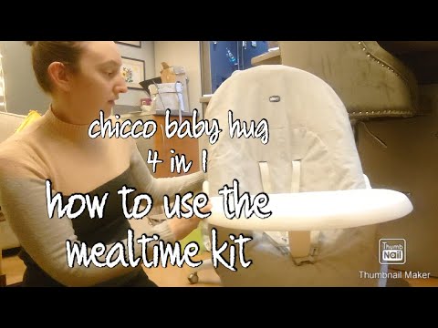 Priedų rinkinys Chicco Baby Hug 4in1, pilkas