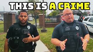 TYRANT COPS Fail 18 USC 795 Bluff at Gate!