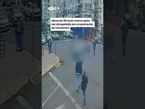 Idosa de 90 anos morre após ser atropelada em cruzamento de Carazinho