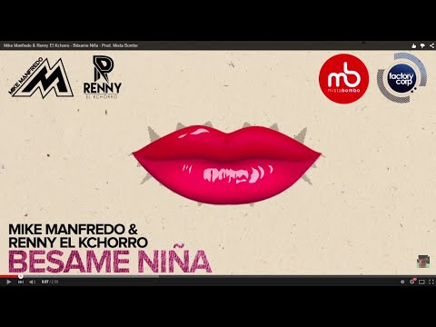 Mike Manfredo & Renny El Kchorro   Bésame Niña Fans Vídeo