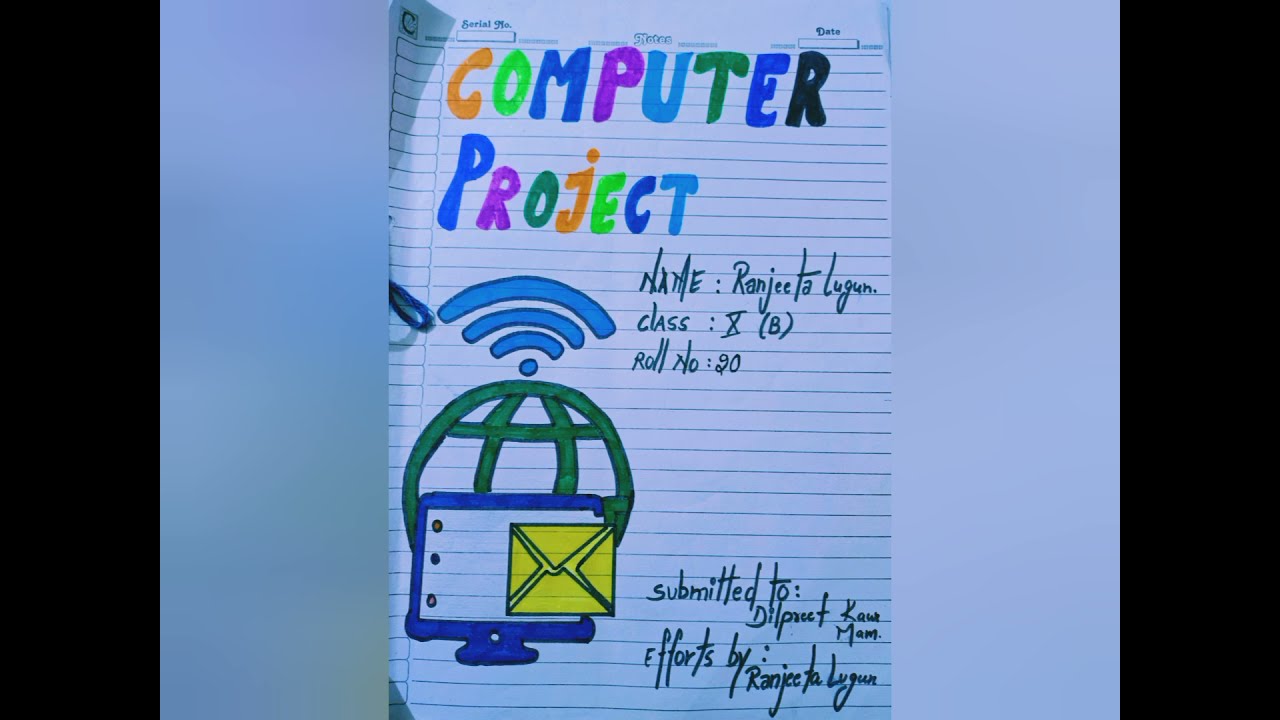 || 💻 Computer Applications project file 📂||  On Programs ||  👩‍🏫Class - 10 || ICSC ||