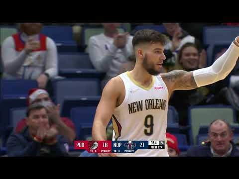 Willy Hernangómez vs Blazers (21 - 12 - 2021)