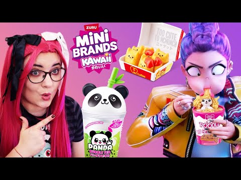 MINI FOOD for KPop Demon Hunters 🍜 KAWAII Mini Brands