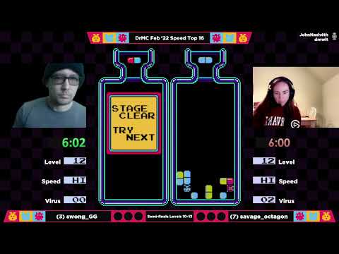 DrMC Speed Monthly February 2022 - swong^^ vs. savage_octagon - Semifinals