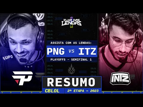 RESUMO: PAIN x INTZ | RIVALIDADE GRANDE! | CBLOL: Playoffs DIA 2 - 2ª Etapa 2023 | Ilha das Lendas