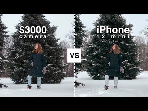 iPhone 12 Mini VS $3000 Pro DSLR Camera